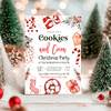 Editable Christmas Cookies and Cocoa Invite CC101