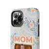Custom Photo Collage iPhone Case for Mom - Floral Design - PC001