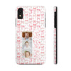 Custom Tough Phone Case - Best Mom Ever with Pink Bows - PC016
