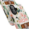 Floral Mom Phone Case with Custom Photo Slots - Perfect Gift for Mother's Day - PC023