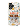 Customized Floral Photo Tough Phone Case for Mom - PC009