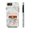 Custom Photo Collage iPhone Case for Mom - Floral Design - PC001