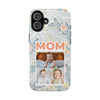 Custom Photo Collage iPhone Case for Mom - Floral Design - PC001
