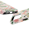 Personalized Floral Phone Case - Custom Tough Case with Name - PC025