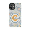 Custom Monogram Phone Cases With Floral Design - PC003