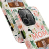 Floral Mom Phone Case with Custom Photo Slots - Perfect Gift for Mother's Day - PC023