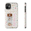 Floral Best Mom Ever Phone Case - Personalizable Tough Cases for Moms - PC028