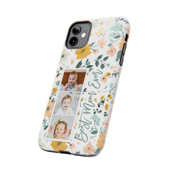 Floral Photo Phone Case - Best Mom Ever - PC010