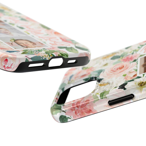 Custom Floral Tough Phone Case - Best Mom Ever - PC024