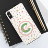 Personalized Floral Tough Phone Case for Women | Durable & Stylish Protection - PC029