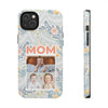 Custom Photo Collage iPhone Case for Mom - Floral Design - PC001