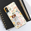 Personalized Floral Tough Phone Case - Best Mom Ever - PC012