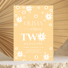 Editable Daisy 2nd Birthday Invitation D110
