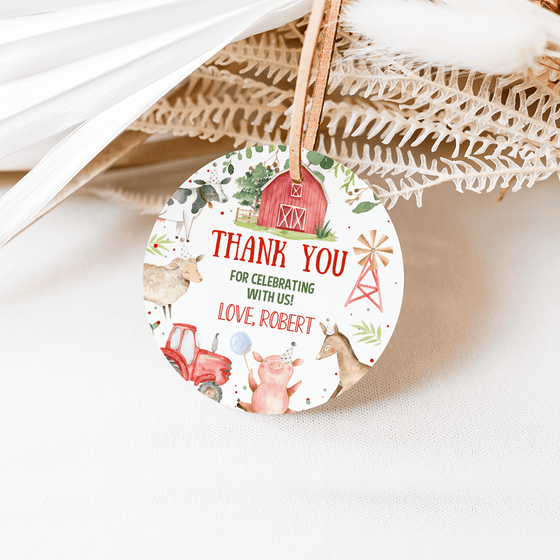 Editable Birthday Package Farm  F101