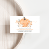 Editable Pumpkin Baby Shower Set P002