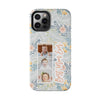 Personalized Tough Phone Case - Best Mom Ever with Floral Design - PC002