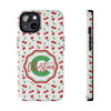Personalized Cherry Tough Phone Case – Custom Name Design - PC021