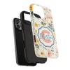 Personalized Floral Tough Phone Case - Customized with Name | Durable Protection - PC013