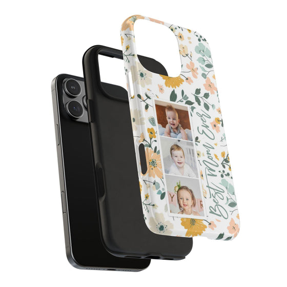 Floral Photo Phone Case - Best Mom Ever - PC010