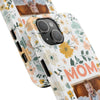 Customized Floral Photo Tough Phone Case for Mom - PC009