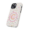 Personalized Floral Tough Phone Case - Custom Name Design - PC030