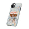 Custom Photo Collage iPhone Case for Mom - Floral Design - PC001