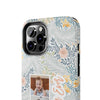 Personalized Tough Phone Case - Best Mom Ever with Floral Design - PC002