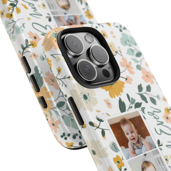 Floral Photo Phone Case - Best Mom Ever - PC010