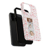 Custom Tough Phone Case - Best Mom Ever with Pink Bows - PC016