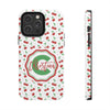 Personalized Cherry Tough Phone Case – Custom Name Design - PC021