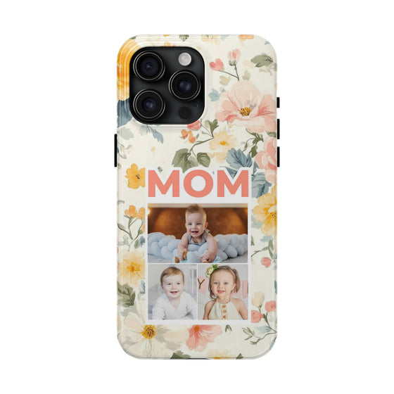 Floral Photo Tough Phone Case for Mom - PC011