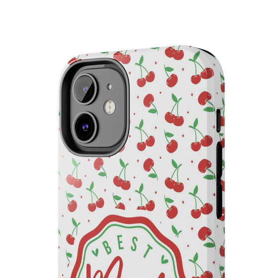 Best Mom Ever Cherry Pattern Tough Phone Case - PC022