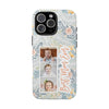 Personalized Tough Phone Case - Best Mom Ever with Floral Design - PC002
