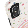 Personalized Floral Tough Phone Case - Custom Name Design - PC030