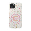 Personalized Floral Tough Phone Case - Custom Name Design - PC030