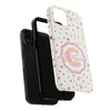 Personalized Floral Tough Phone Case - Custom Name Design - PC030