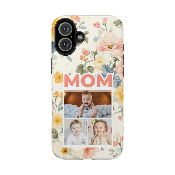 Floral Photo Tough Phone Case for Mom - PC011