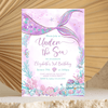 Editable Under the Sea Birthday Invitation M403