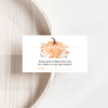 Editable Pumpkin Baby Shower Set P002