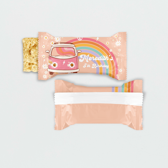 EDITABLE Five Is A Vibe Birthday Rice Treat Wrappers G205