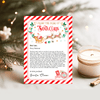 Editable Letter From Santa SL106