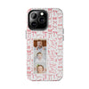 Custom Tough Phone Case - Best Mom Ever with Pink Bows - PC016