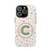 Personalized Floral Tough Phone Case for Women | Durable & Stylish Protection - PC029
