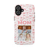 Personalized Mom Photo Collage Phone Case - Bow Design -PC015