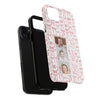 Custom Tough Phone Case - Best Mom Ever with Pink Bows - PC016