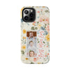 Personalized Floral Tough Phone Case - Best Mom Ever - PC012