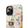 Personalized Floral Tough Phone Case - Best Mom Ever - PC012