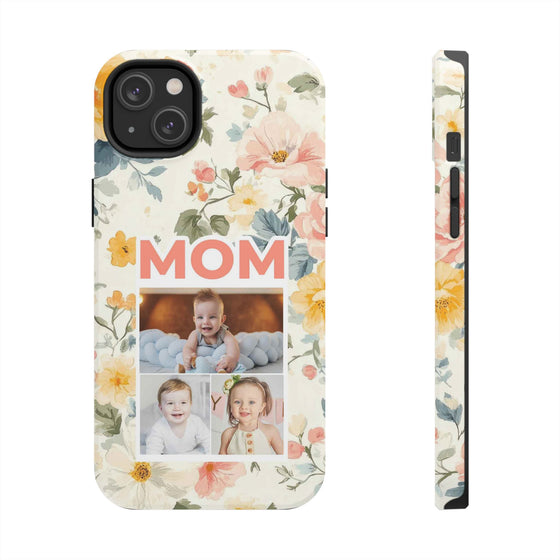 Floral Photo Tough Phone Case for Mom - PC011