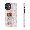 Custom Tough Phone Case - Best Mom Ever with Pink Bows - PC016