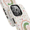 Personalized Floral Tough Phone Case for Women | Durable & Stylish Protection - PC029